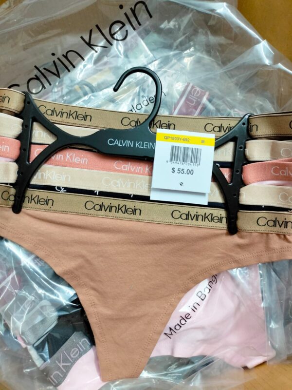 5 pcs of Calvin Klein hanger pack ladies panty