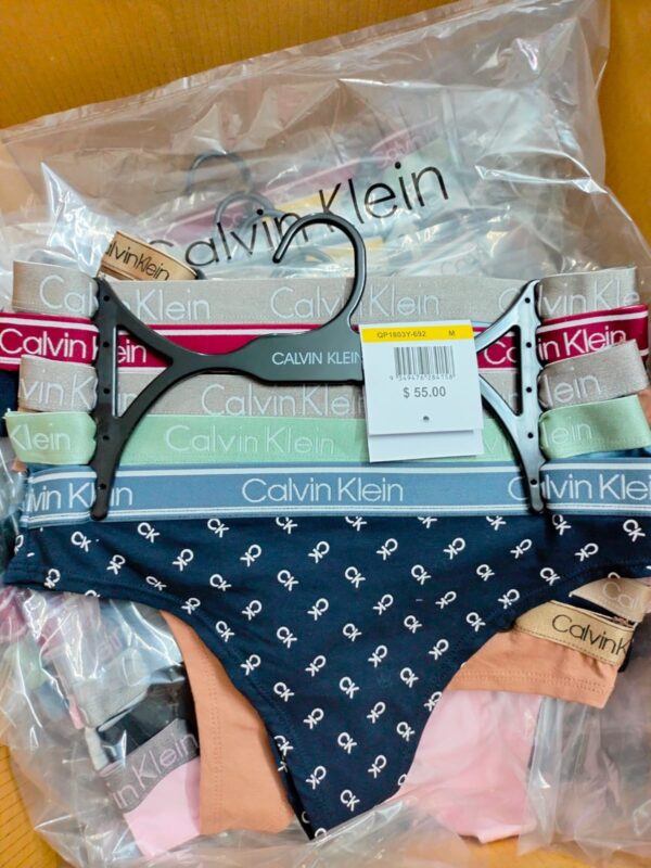 5 pcs of Calvin Klein hanger pack ladies panty - Image 3