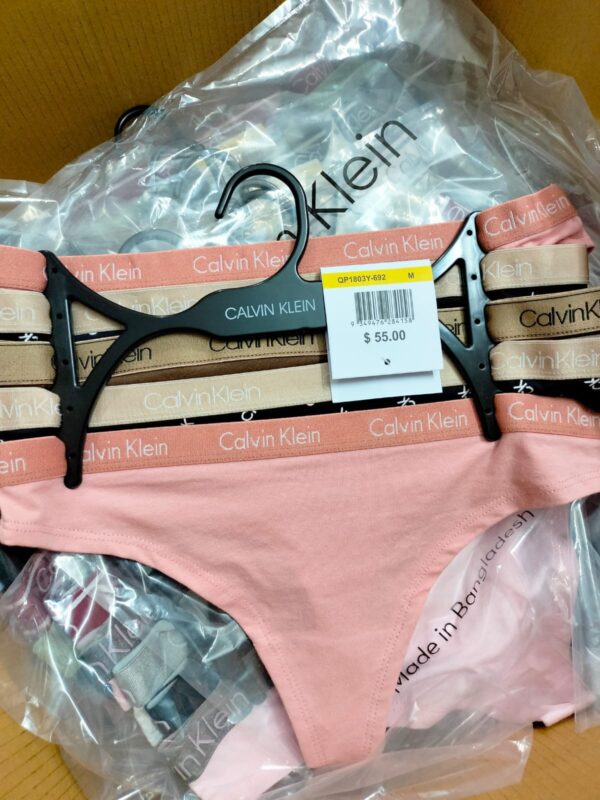 5 pcs of Calvin Klein hanger pack ladies panty - Image 2