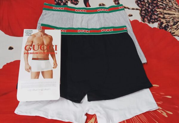 3 pcs of pack Gucci Men's boxer trunk