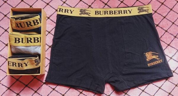 Men’s Burberry Underwear Boxers 3pcs Pack - Image 3