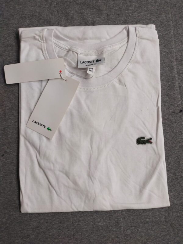 Lacoste Logo Embroidery T-shirts - Image 3