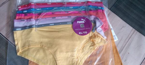 5 pcs of pack Puma Ladies panty with hanger pack - Image 9