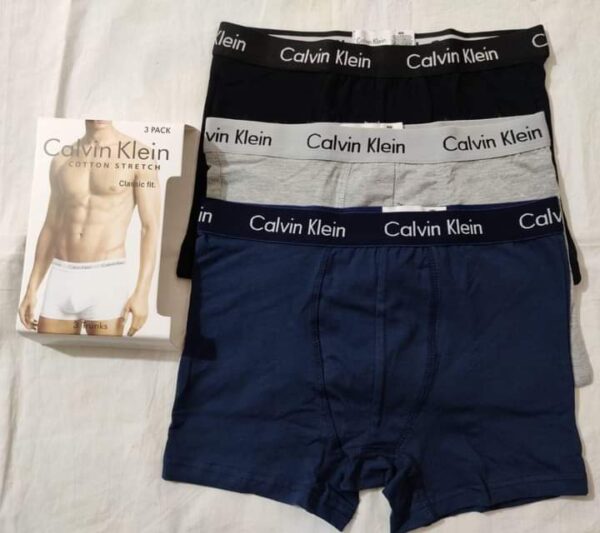 3 pcs of pack Calvin Klein men's boxer short