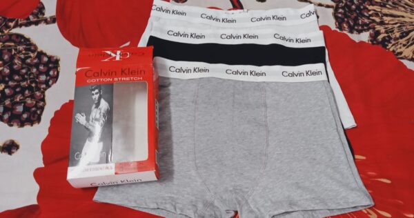 3 pcs of pack Calvin Klein Men's Boxer Shorts - Image 4