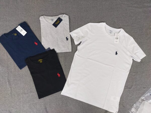 Ralph Lauren Logo Embroidery T-shirts