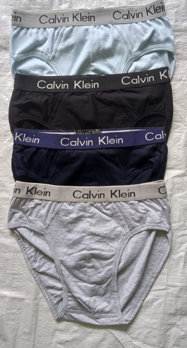 3 pcs of pack Men's Calvin Klein Brief underwear - Image 4