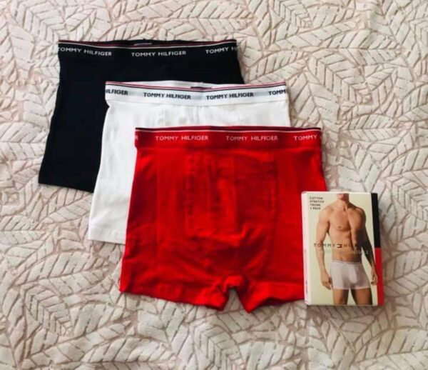 3 pcs of pack Original Tommy Hilfiger Men's boxer Trunk - Image 9